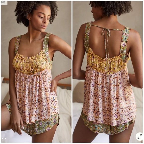 Anthropologie Other - Pretty Printed Two-Piece Set